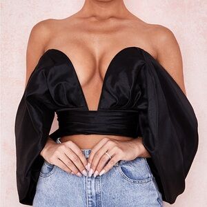 House of CB OFF SHOULDER BUSTIER
